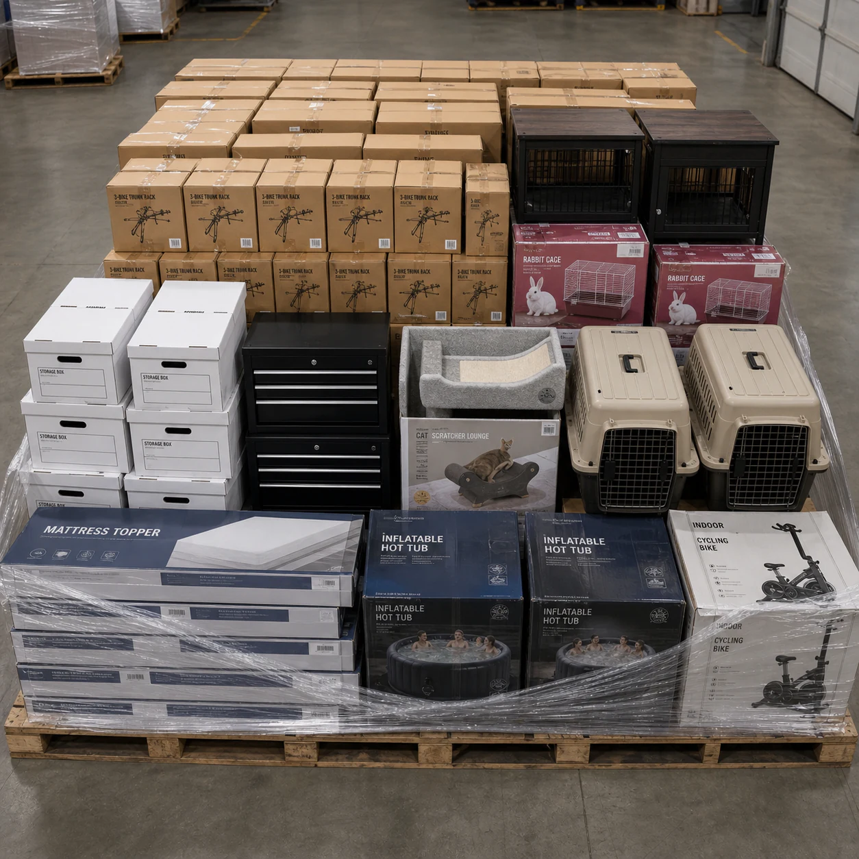Original listing image for Automotive Overstock Liquidation Truckload — 14 Items