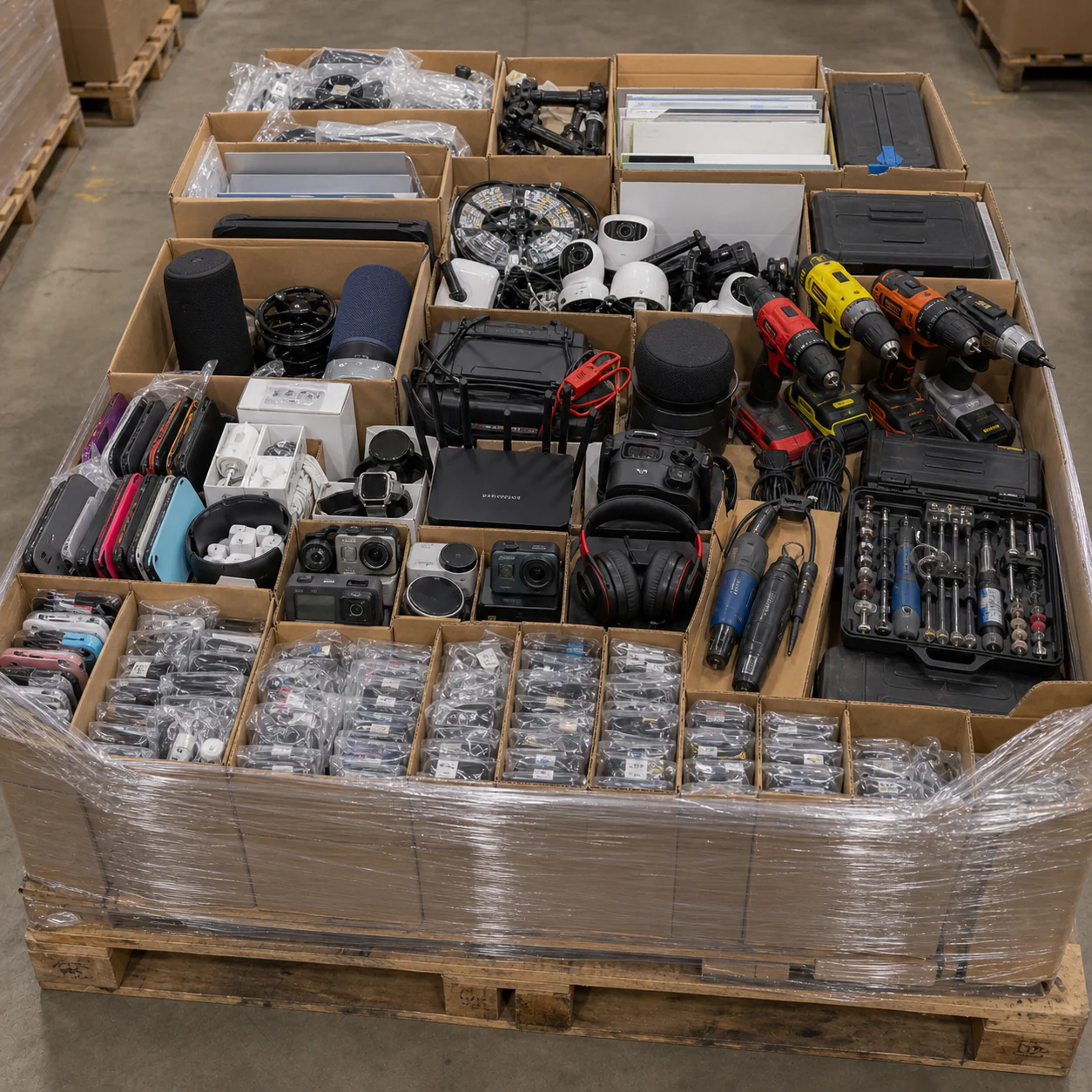 Original listing image for Storage & Organization Liquidation Pallet — 196 Items