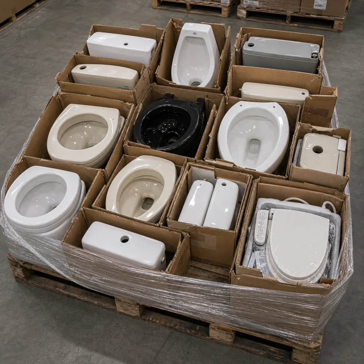 Original listing image for Hardware Mixed Condition Liquidation Pallet — 14 Items