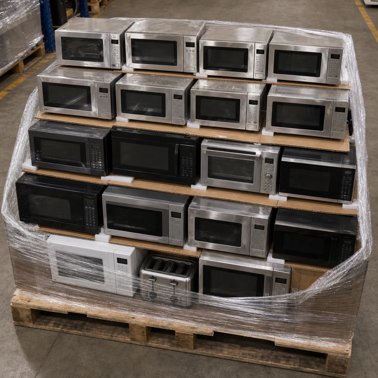 Original listing image for Panasonic Small Appliances Customer Returns Pallet — 8 Items